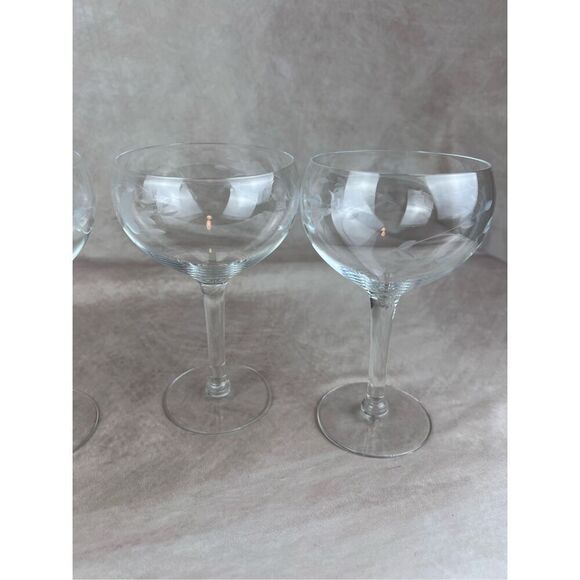 Vintage Princess House Wine Glasses Set of 4 - Picture 4 of 6